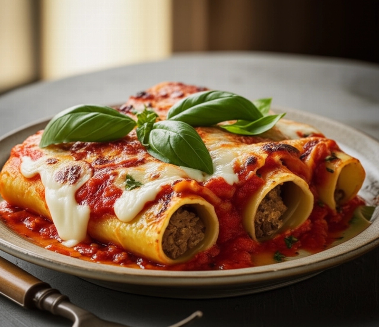 Cannelloni Ricotta E Spinaci