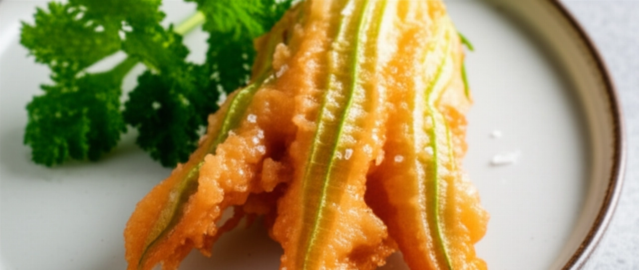 Fiori Di Zucca Fritti