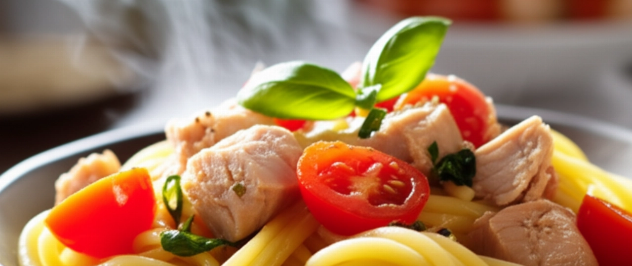 Pasta Con Tonno E Pomodorini